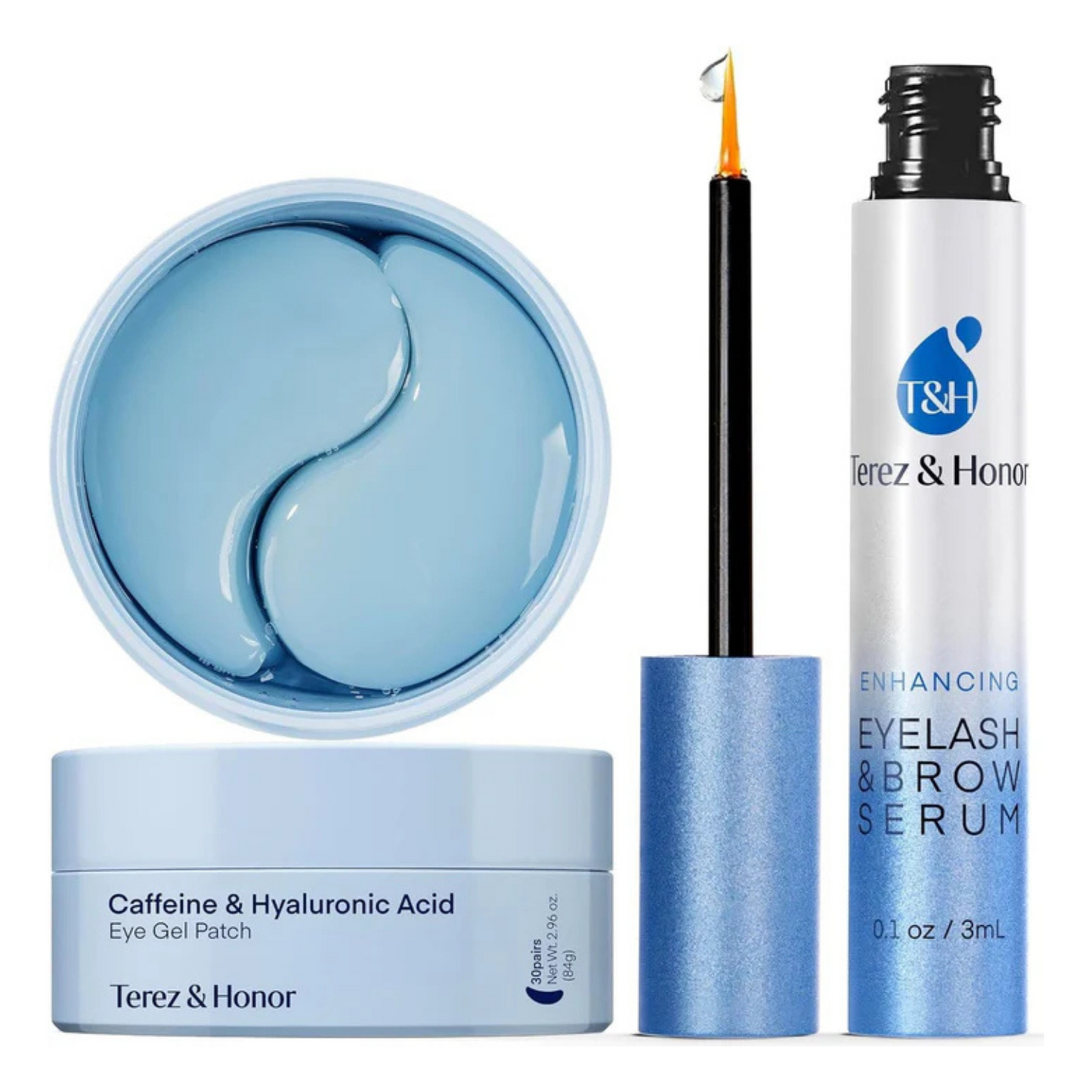 カフェイン アイジェルパッチ & まつ毛美容液 3ml SET