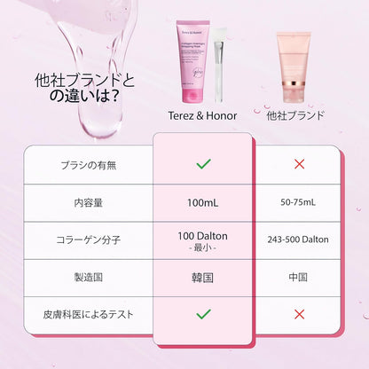 コラーゲン ハイドロゲル スリーピングマスク 100ml