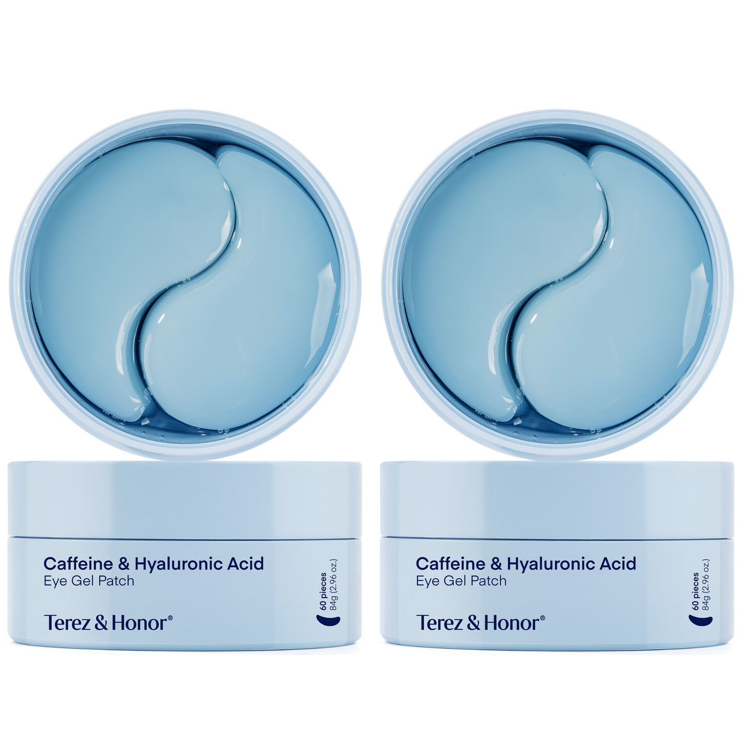 カフェイン＆ヒアルロン酸 目元パッチ (60枚入)2SET