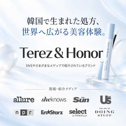 Terez & Honor ブランドストーリー 韓国で生まれた処方 世界へ広がる美容体験
